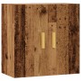 Wandregal aus gealtertem Ingenieurholz 60x31x60 cm von , Schließfächer und Lagerschränke - Ref: Foro24-857069, Preis: 53,60 €...