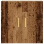 Armario pared madera ingeniería envejecida 60x31x60 cm by , Lockers and storage cabinets - Ref: Foro24-857069, Price: 52,78 €...