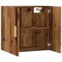 Wandregal aus gealtertem Ingenieurholz 60x31x60 cm von , Schließfächer und Lagerschränke - Ref: Foro24-857069, Preis: 53,60 €...