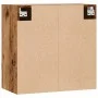Wandregal aus gealtertem Ingenieurholz 60x31x60 cm von , Schließfächer und Lagerschränke - Ref: Foro24-857069, Preis: 52,78 €...