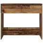 Mesa consola madera ingeniería madera envejecida 89x41x76,5 cm de , Mesas auxiliares - Ref: Foro24-856774, Precio: 72,85 €, D...