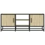 Mueble TV metal y madera ingeniería roble Sonoma 100x35x41 cm by , TV Furniture - Ref: Foro24-848835, Price: 62,88 €, Discoun...