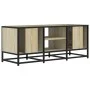 Mueble TV metal y madera ingeniería roble Sonoma 100x35x41 cm by , TV Furniture - Ref: Foro24-848835, Price: 62,88 €, Discoun...