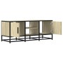 TV-Möbel aus Metall und Ingenieurholz in Sonoma-Eiche, 100x35x41 cm. von , TV-Möbel - Ref: Foro24-848835, Preis: 63,45 €, Rab...