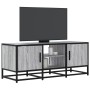 Mueble TV metal y madera ingeniería gris Sonoma 100x35x41 cm by , TV Furniture - Ref: Foro24-848837, Price: 67,63 €, Discount: %