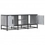 Mueble TV metal y madera ingeniería gris Sonoma 100x35x41 cm by , TV Furniture - Ref: Foro24-848837, Price: 67,63 €, Discount: %