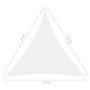 Dreieckige Segelmarkise Oxford Tuch weiß 3,6x3,6x3,6 m von vidaXL, Sonnenschirme - Ref: Foro24-135281, Preis: 22,97 €, Rabatt: %