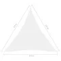 Triangular sail shade in white Oxford fabric 3.6x3.6x3.6 m by vidaXL, Umbrellas - Ref: Foro24-135281, Price: 30,75 €, Discoun...