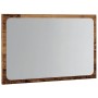 Espejo de baño con luz LED madera envejecida 60x8,5x38 cm by , bathroom vanities - Ref: Foro24-856265, Price: 43,26 €, Discou...