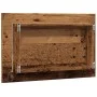 Espejo de baño con luz LED madera envejecida 60x8,5x38 cm by , bathroom vanities - Ref: Foro24-856265, Price: 42,69 €, Discou...