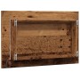 Espejo de baño con luz LED madera envejecida 60x8,5x38 cm by , bathroom vanities - Ref: Foro24-856265, Price: 43,26 €, Discou...
