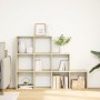 Librería divisora 3 niveles madera Sonoma 137,5x29x103,5 cm by , Bookcases and shelves - Ref: Foro24-857978, Price: 94,44 €, ...