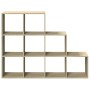 Librería divisora 3 niveles madera Sonoma 137,5x29x103,5 cm by , Bookcases and shelves - Ref: Foro24-857978, Price: 94,44 €, ...
