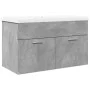 Mueble de baño con lavabo integrado gris hormigón by , Bathroom furniture - Ref: Foro24-3324859, Price: 187,40 €, Discount: %
