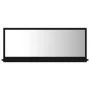 Espejo de baño madera contrachapada negro 90x10,5x37 cm de , Tocadores de baño - Ref: Foro24-804581, Precio: 38,73 €, Descuen...