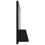 Espejo de baño madera contrachapada negro 90x10,5x37 cm de , Tocadores de baño - Ref: Foro24-804581, Precio: 38,73 €, Descuen...