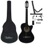 Western guitar set 12 pieces with 6-string black equalizer by , Guitars - Ref: Foro24-70139, Price: 112,22 €, Discount: %