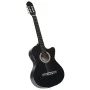 Western guitar set 12 pieces with 6-string black equalizer by , Guitars - Ref: Foro24-70139, Price: 112,22 €, Discount: %