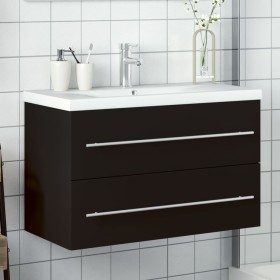Bathroom furniture with integrated black sink by , bathroom vanities - Ref: Foro24-3278777, Price: 242,75 €, Discount: %