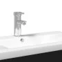 Mueble de baño con lavabo integrado negro de , Tocadores de baño - Ref: Foro24-3278777, Precio: 224,72 €, Descuento: %