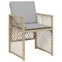 Set comedor de jardín 7 pzas con cojines ratán sintético beige von , Gartensets - Ref: Foro24-3210732, Preis: 459,56 €, Rabat...