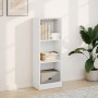 Estantería de madera de ingeniería blanca 40x24x109 cm von , Bücherregale und Regale - Ref: Foro24-857774, Preis: 35,54 €, Ra...