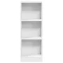 Estantería de madera de ingeniería blanca 40x24x109 cm de , Librerías y estanterías - Ref: Foro24-857774, Precio: 35,85 €, De...