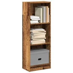 Estantería madera de ingeniería color envejecido 40x24x109 cm by , Bookcases and shelves - Ref: Foro24-857781, Price: 36,53 €...