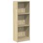 Estantería de madera de ingeniería roble Sonoma 40x24x109 cm by , Bookcases and shelves - Ref: Foro24-857776, Price: 34,79 €,...