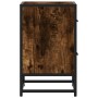 Zwei Nachttische aus geräucherter Eichen-Ingenieurholz, 40x31x50 cm. von , Nachttische - Ref: Foro24-848679, Preis: 85,75 €, ...