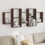 Estantería de pared madera ingeniería marrón roble 159x18x65 cm de , Estantes y estanterías - Ref: Foro24-853215, Precio: 59,...