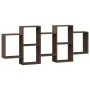 Estantería de pared madera ingeniería marrón roble 159x18x65 cm de , Estantes y estanterías - Ref: Foro24-853215, Precio: 59,...