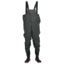 Brust-Wathose mit dunkelgrünen Stiefeln, Größe 43. von , Wathosen zum Jagen und Angeln - Ref: Foro24-4016977, Preis: 36,57 €,...