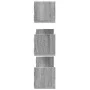 Estante de pared 3 uds madera ingeniería gris Sonoma 80x18x18cm de , Estantes y estanterías - Ref: Foro24-853295, Precio: 27,...
