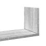 Estante de pared 3 uds madera ingeniería gris Sonoma 80x18x18cm de , Estantes y estanterías - Ref: Foro24-853295, Precio: 27,...