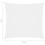 Toldo de vela cuadrado tela Oxford blanco 2x2 m de vidaXL, Sombrillas - Ref: Foro24-135245, Precio: 23,28 €, Descuento: %