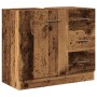 Waschbeckenunterschrank aus gealtertem Ingenieurholz 63x30x54 cm. von , Badezimmermöbel - Ref: Foro24-858323, Preis: 74,39 €,...
