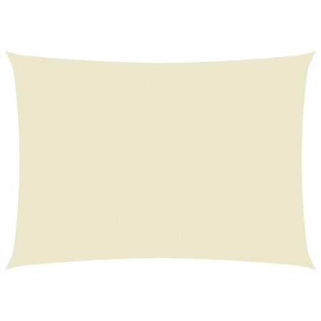 Rectangular sail awning Oxford fabric cream color 3x5 m by vidaXL, Umbrellas - Ref: Foro24-135212, Price: 37,58 €, Discount: %