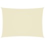 Rectangular sail awning Oxford fabric cream color 3x5 m by vidaXL, Umbrellas - Ref: Foro24-135212, Price: 37,58 €, Discount: %