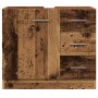 Waschbeckenunterschrank aus gealtertem Ingenieurholz 63x30x54 cm. von , Badezimmermöbel - Ref: Foro24-858323, Preis: 74,39 €,...