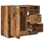 Waschbeckenunterschrank aus gealtertem Ingenieurholz 63x30x54 cm. von , Badezimmermöbel - Ref: Foro24-858323, Preis: 74,39 €,...
