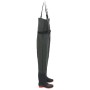Vadeador de pecho con botas y cinturón verde oscuro talla 44 by , Waders for hunting and fishing - Ref: Foro24-4016996, Price...