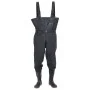 Vadeador de pecho con botas y cinturón negro talla 40 by , Waders for hunting and fishing - Ref: Foro24-4017001, Price: 38,45...