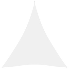 White Oxford cloth triangular sail awning 5x6x6 m by vidaXL, Umbrellas - Ref: Foro24-135291, Price: 41,26 €, Discount: %