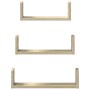 Wandregal 3er Set aus Sonoma-Eichenfurnierholz von , Regale und Regale - Ref: Foro24-853310, Preis: 18,61 €, Rabatt: %