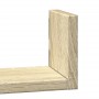 Wandregal 3er Set aus Sonoma-Eichenfurnierholz von , Regale und Regale - Ref: Foro24-853310, Preis: 18,61 €, Rabatt: %