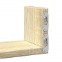 Wandregal 3er Set aus Sonoma-Eichenfurnierholz von , Regale und Regale - Ref: Foro24-853310, Preis: 18,61 €, Rabatt: %