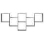 Estantería de pared madera ingeniería gris Sonoma 159x18x66 cm by , Shelves and shelves - Ref: Foro24-853304, Price: 51,09 €,...