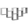 Estantería de pared madera ingeniería gris Sonoma 159x18x66 cm by , Shelves and shelves - Ref: Foro24-853304, Price: 51,09 €,...