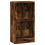 Estantería madera de ingeniería roble ahumado 40x24x76 cm by , Bookcases and shelves - Ref: Foro24-857769, Price: 36,43 €, Di...